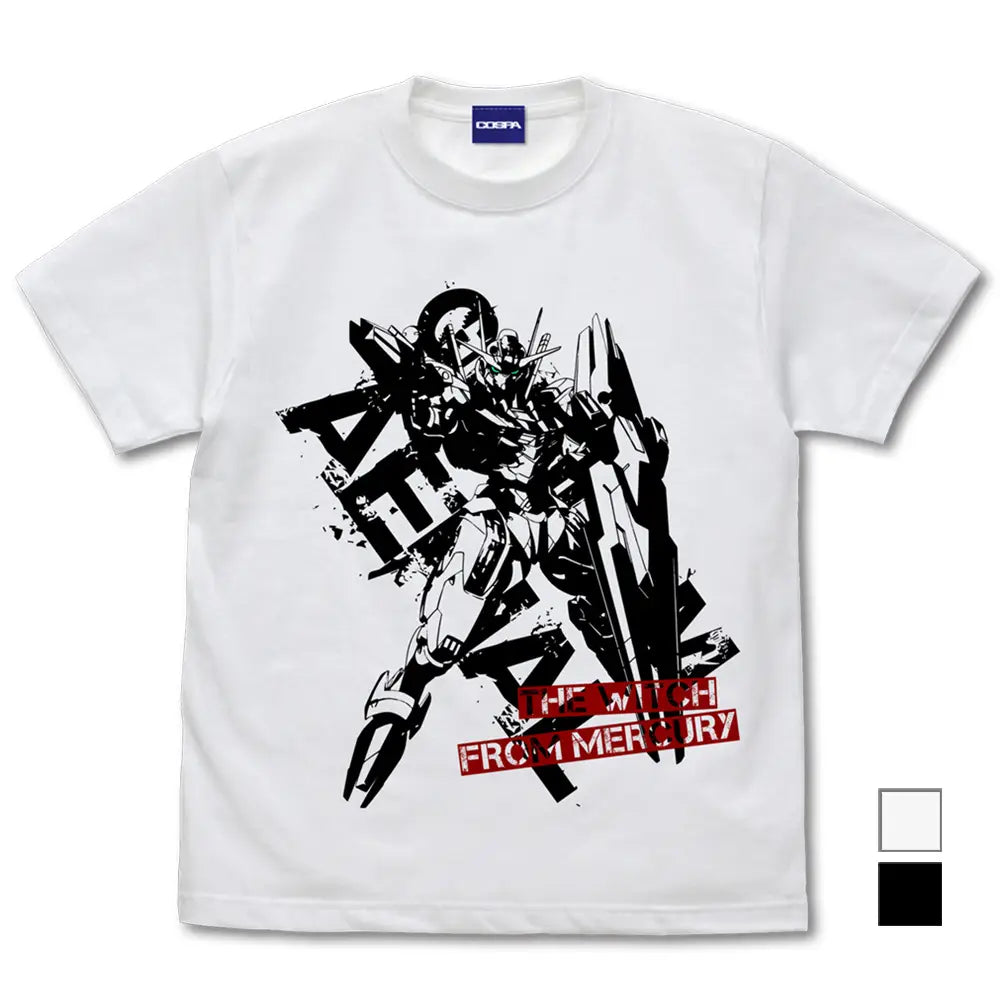 Gundam Aerial T-Shirt / White-L