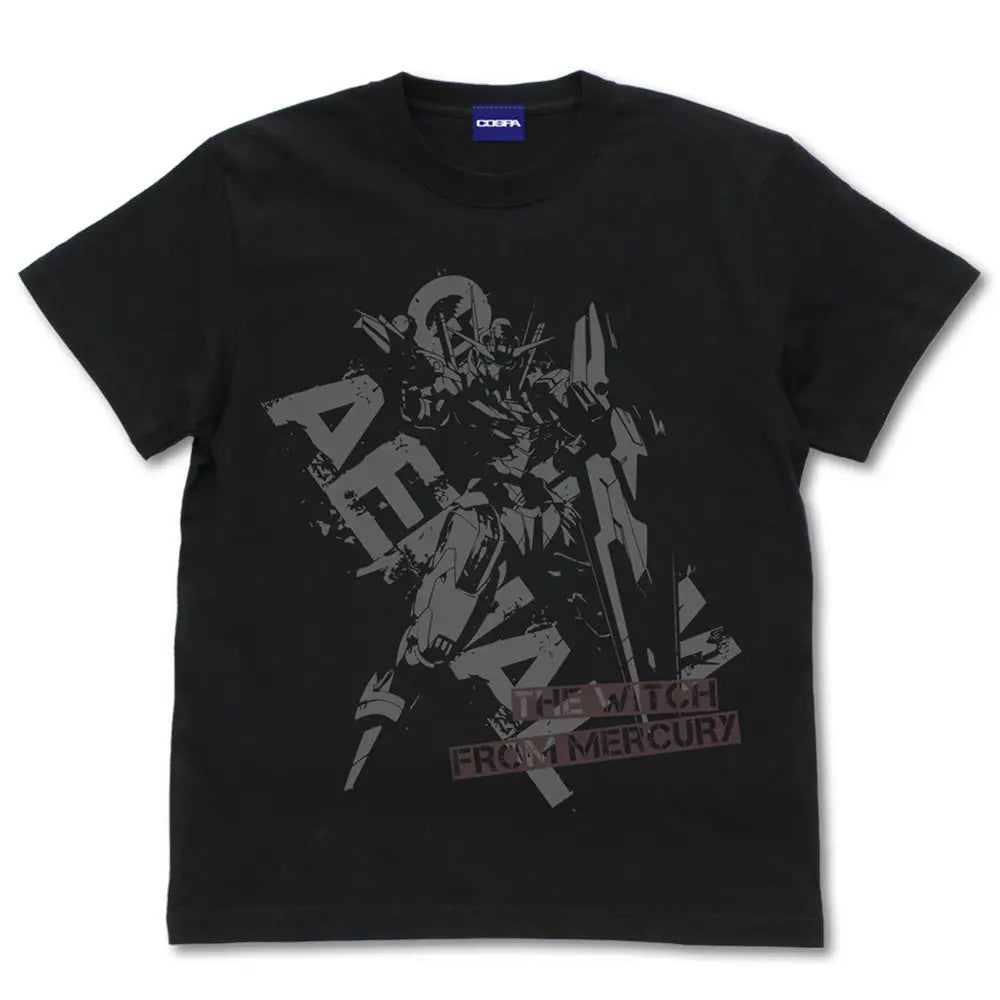 Gundam Aerial T-Shirt / Black-XL