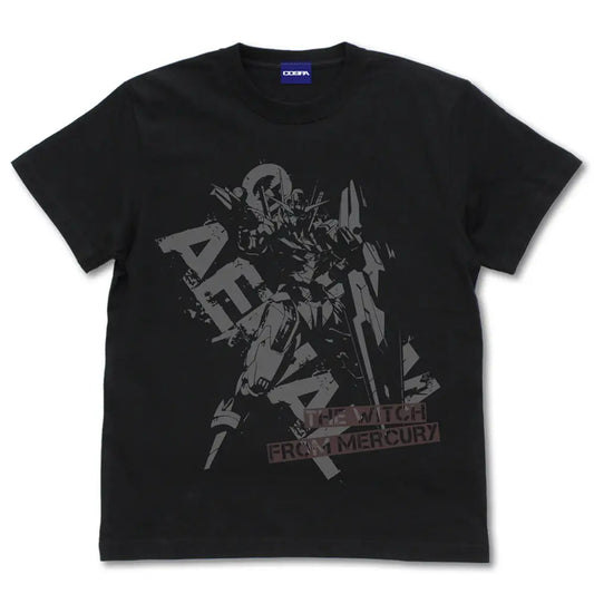 Gundam Aerial T-Shirt / Black-XL