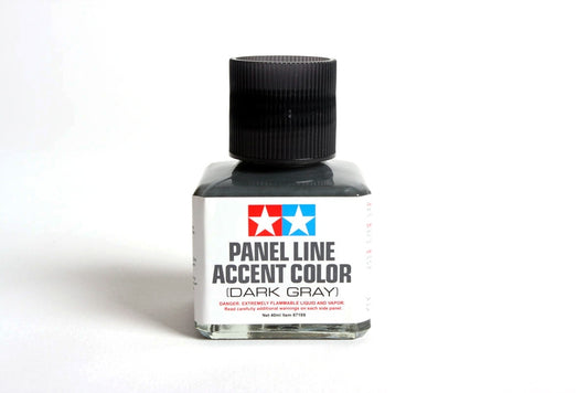 Panel Line Accent Color (Dark Gray) - Tamiya