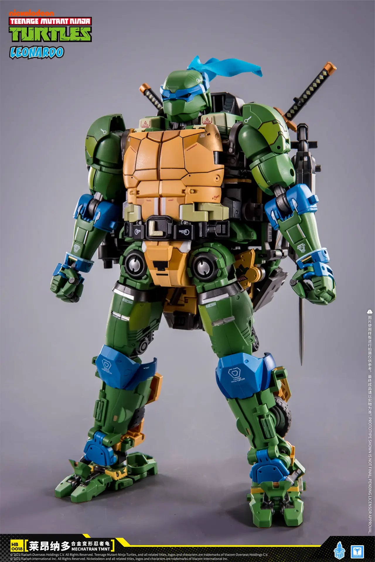 Teenage Mutant Ninja Turtles Leonardo Alloy MechaTran Action Figure