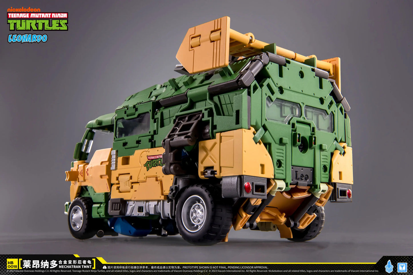 Teenage Mutant Ninja Turtles Leonardo Alloy MechaTran Action Figure