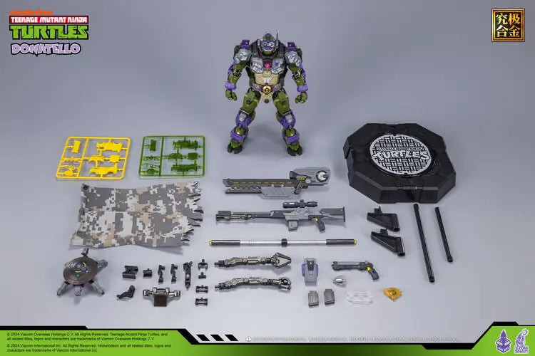 Teenage Mutant Ninja Turtles Donatello Alloy Movable Figure