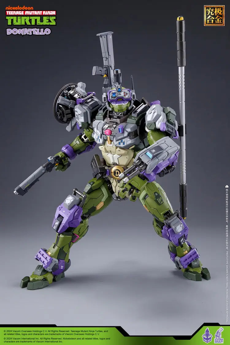 Teenage Mutant Ninja Turtles Donatello Alloy Movable Figure