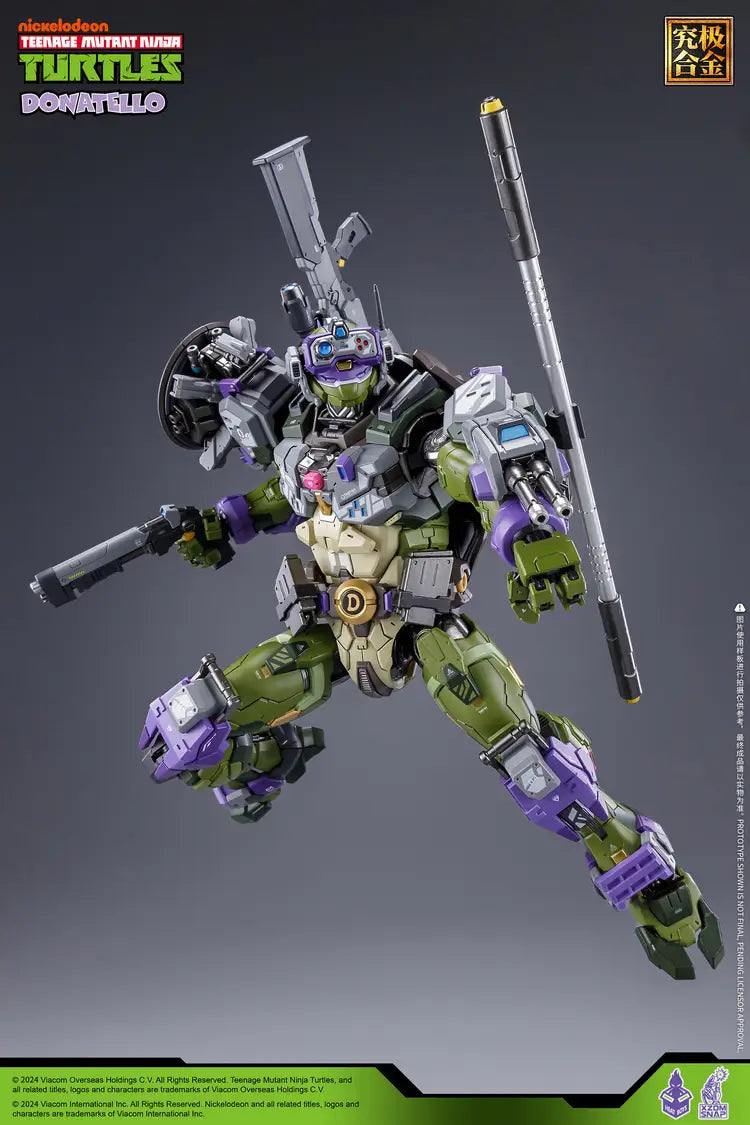 Teenage Mutant Ninja Turtles Donatello Alloy Movable Figure