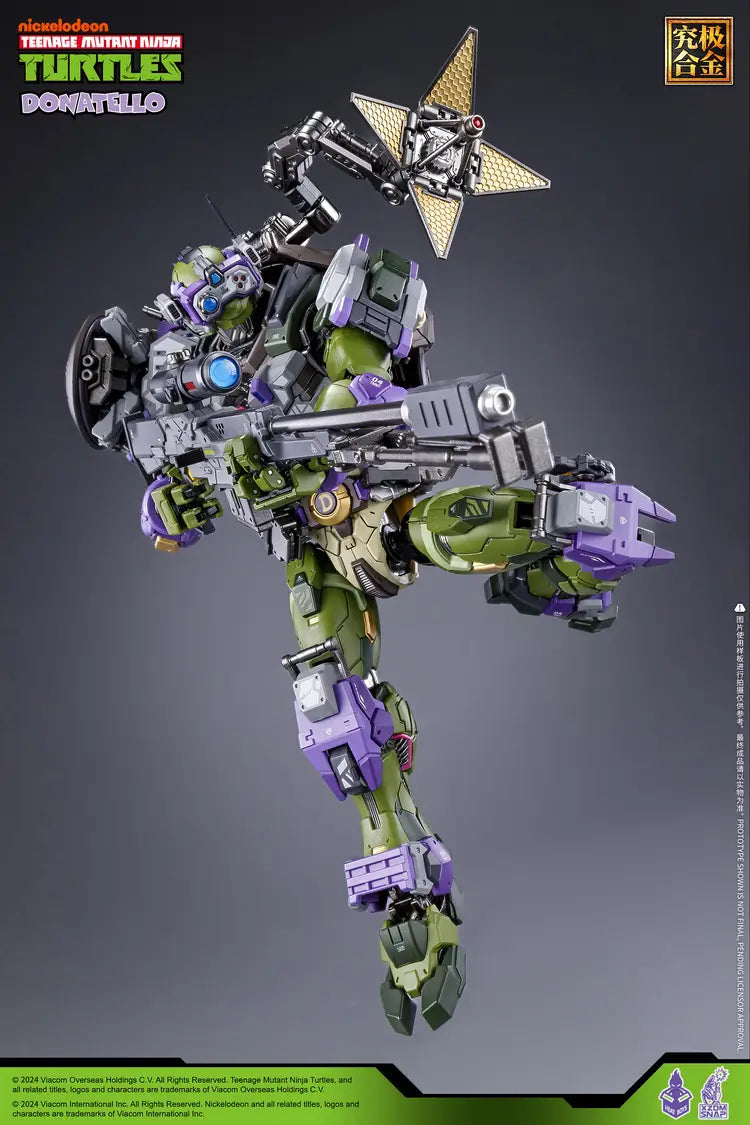 Teenage Mutant Ninja Turtles Donatello Alloy Movable Figure