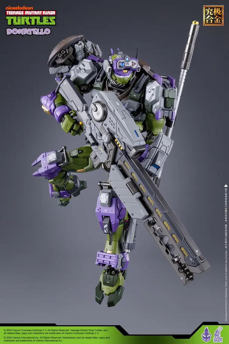 Teenage Mutant Ninja Turtles Donatello Alloy Movable Figure