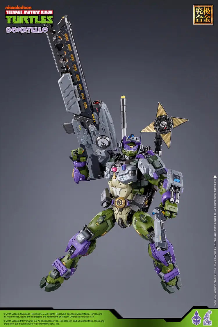 Teenage Mutant Ninja Turtles Donatello Alloy Movable Figure
