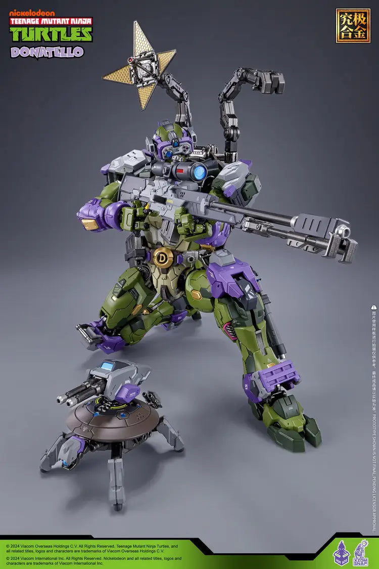 Teenage Mutant Ninja Turtles Donatello Alloy Movable Figure