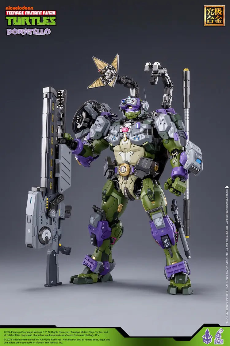 Teenage Mutant Ninja Turtles Donatello Alloy Movable Figure