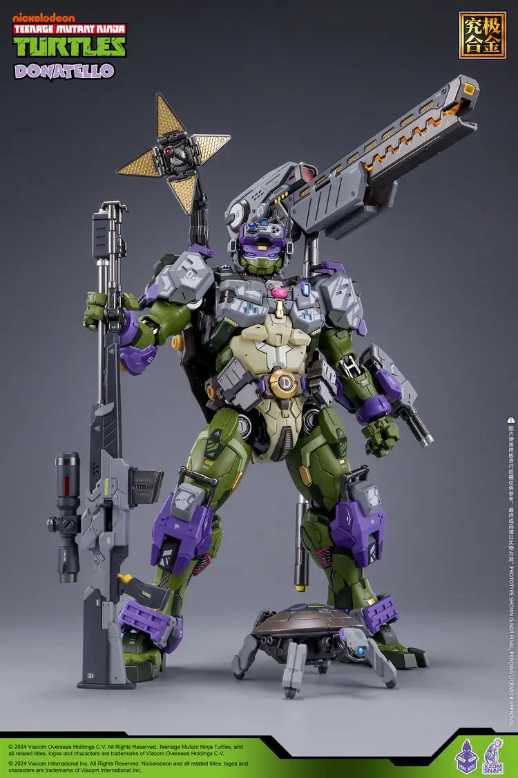 Teenage Mutant Ninja Turtles Donatello Alloy Movable Figure