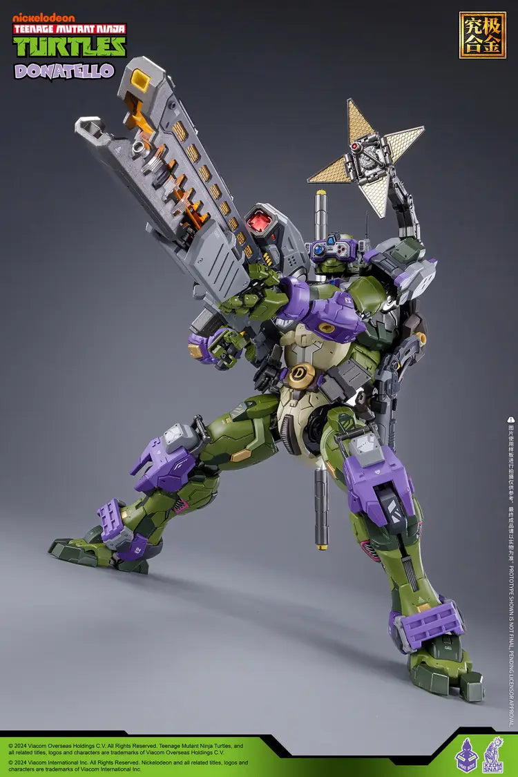 Teenage Mutant Ninja Turtles Donatello Alloy Movable Figure