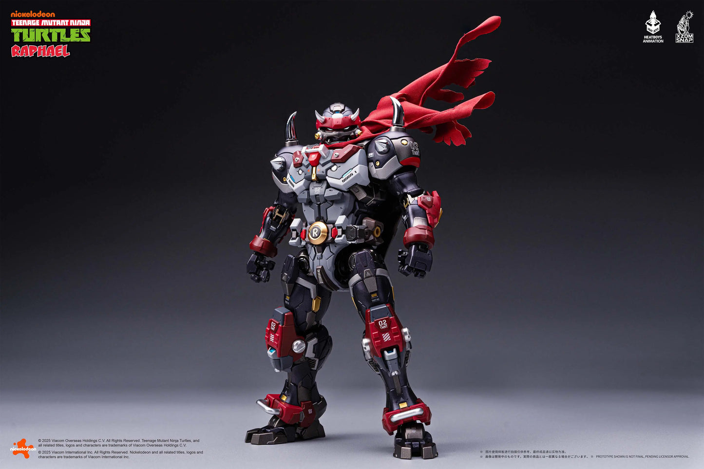 Teenage Mutant Ninja Turtles Raphael Akasatsu Alloy Movable Figure