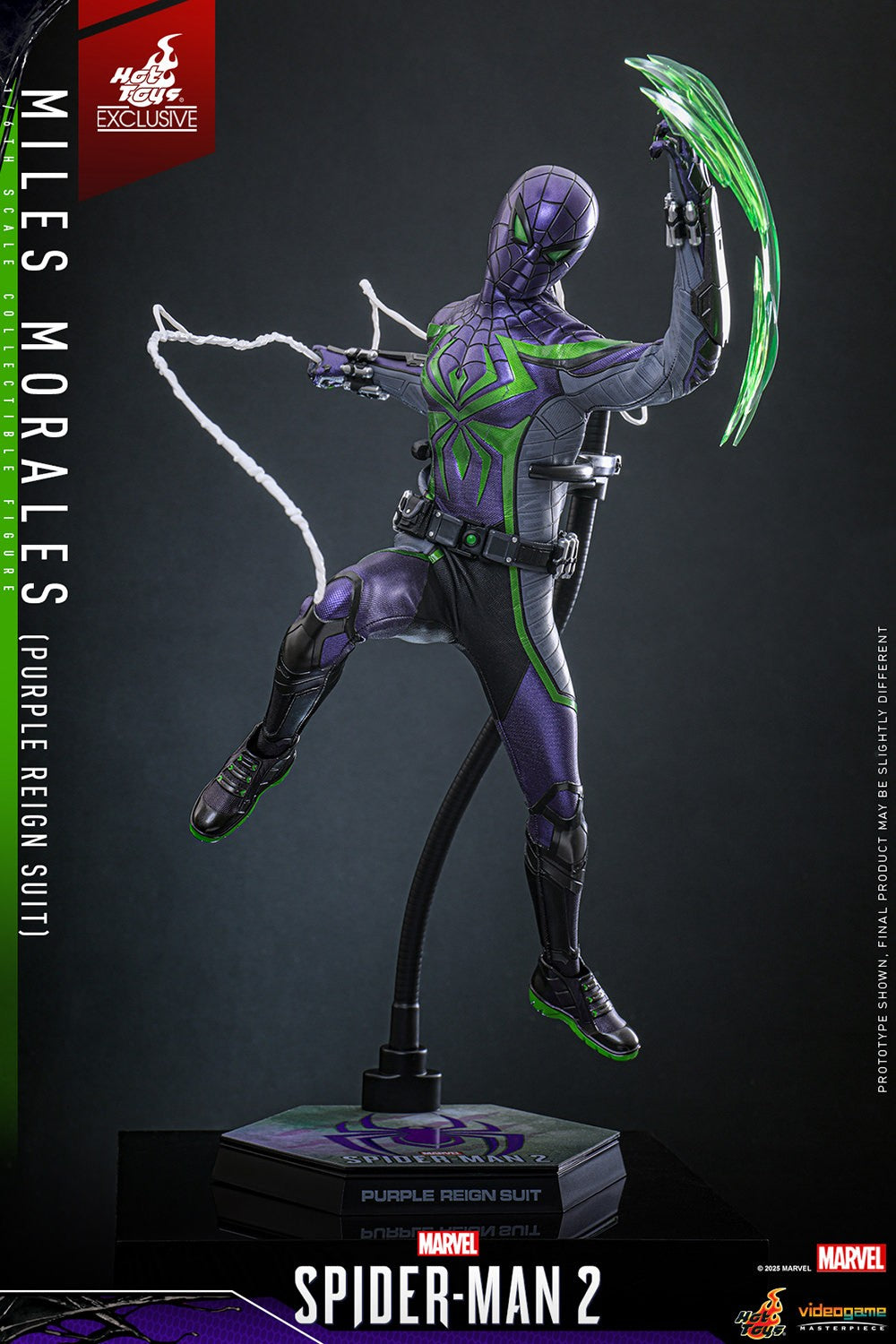 1/6 Hot Toys Miles Morales (Purple Reign Suit) - Limited