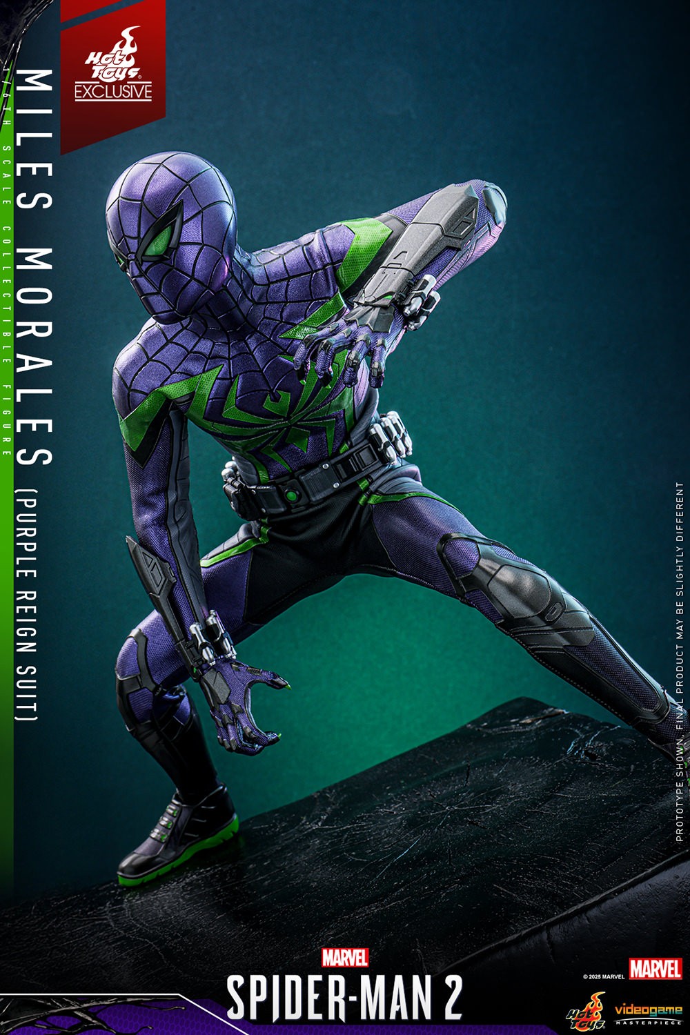 1/6 Hot Toys Miles Morales (Purple Reign Suit) - Limited