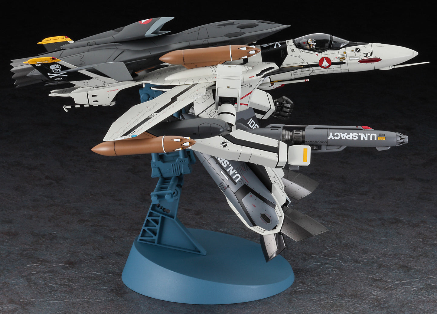 1/72 VF-0S Gerwalk w/Ghost Macross Zero [Macross]