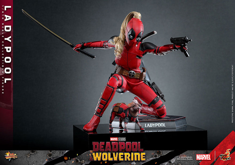 Hot Toys 1/6 - Fully Poseable Figure: Deadpool & Wolverine - Ladypool