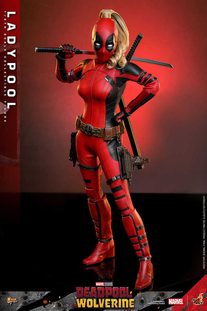 Hot Toys 1/6 - Fully Poseable Figure: Deadpool & Wolverine - Ladypool