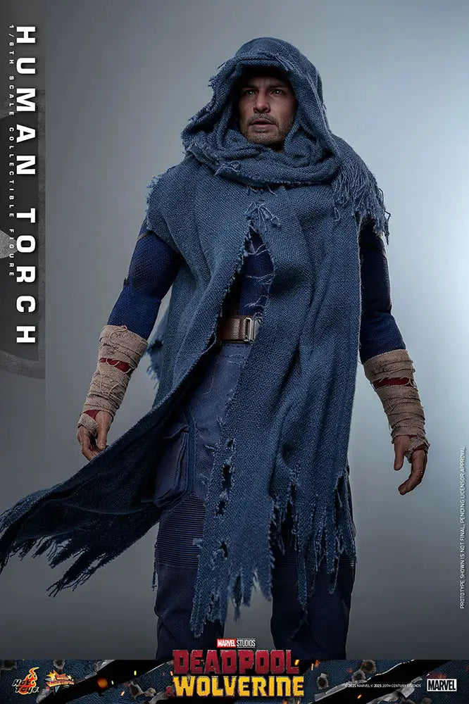 1/6 Movie Masterpiece - Fully Poseable Figure: Deadpool & Wolverine - Human Torch