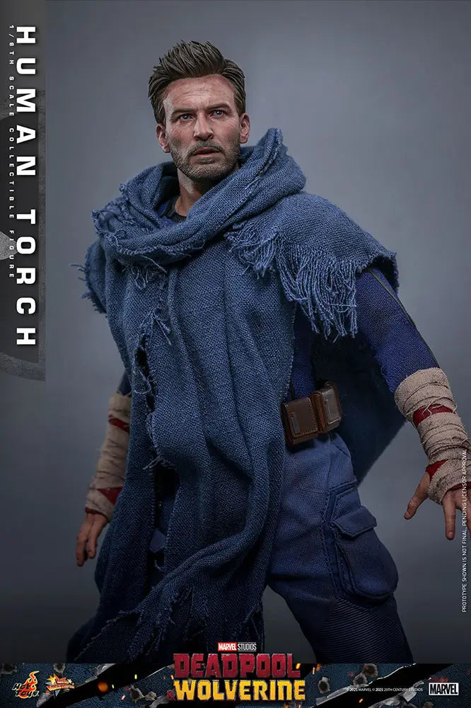 1/6 Movie Masterpiece - Fully Poseable Figure: Deadpool & Wolverine - Human Torch