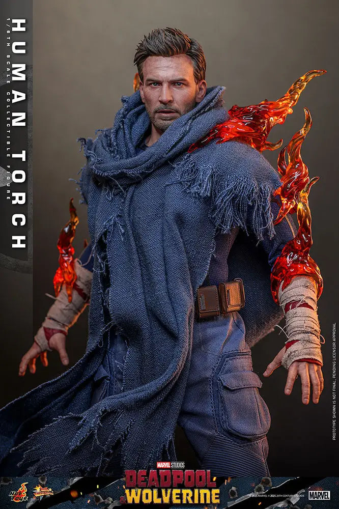 1/6 Movie Masterpiece - Fully Poseable Figure: Deadpool & Wolverine - Human Torch