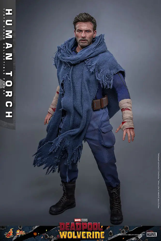 1/6 Movie Masterpiece - Fully Poseable Figure: Deadpool & Wolverine - Human Torch