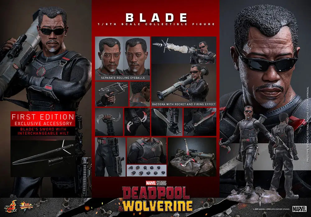 1/6 Movie Masterpiece - Fully Poseable Figure: Deadpool & Wolverine - Blade [First Edition]