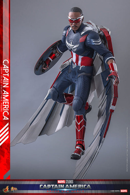 1/6 Movie Masterpiece - Fully Poseable Figure: Captain America: Brave New World - Captain America