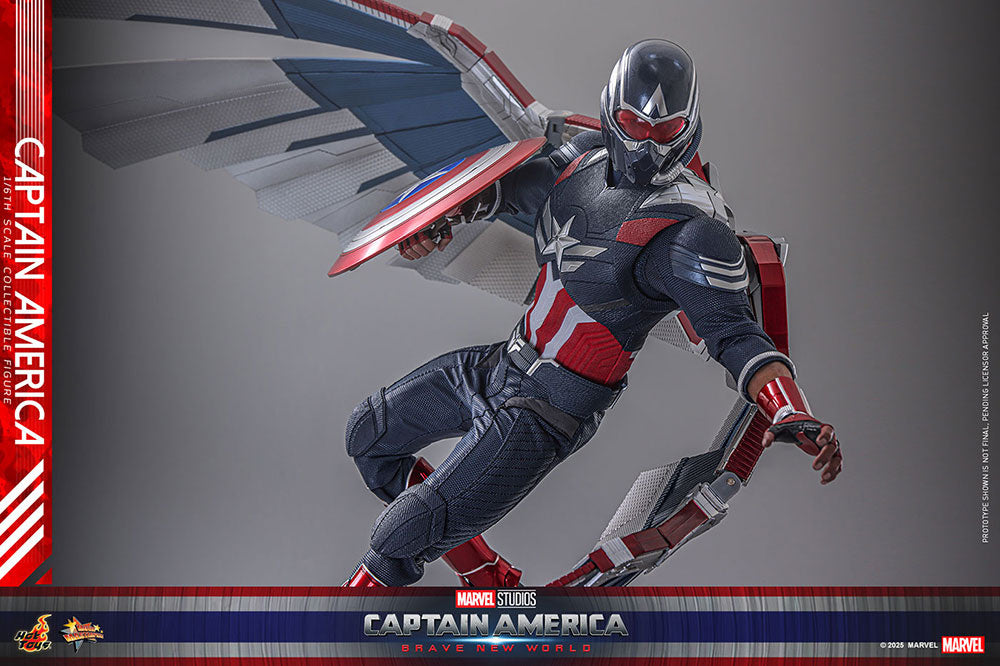 1/6 Movie Masterpiece - Fully Poseable Figure: Captain America: Brave New World - Captain America
