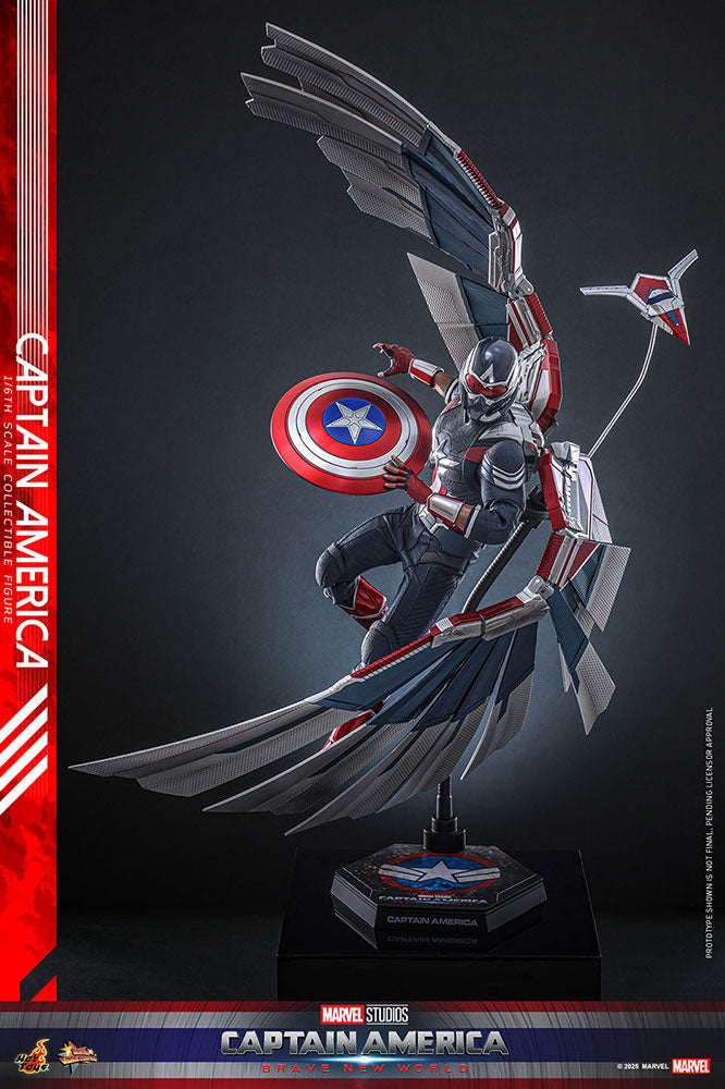 1/6 Movie Masterpiece - Fully Poseable Figure: Captain America: Brave New World - Captain America