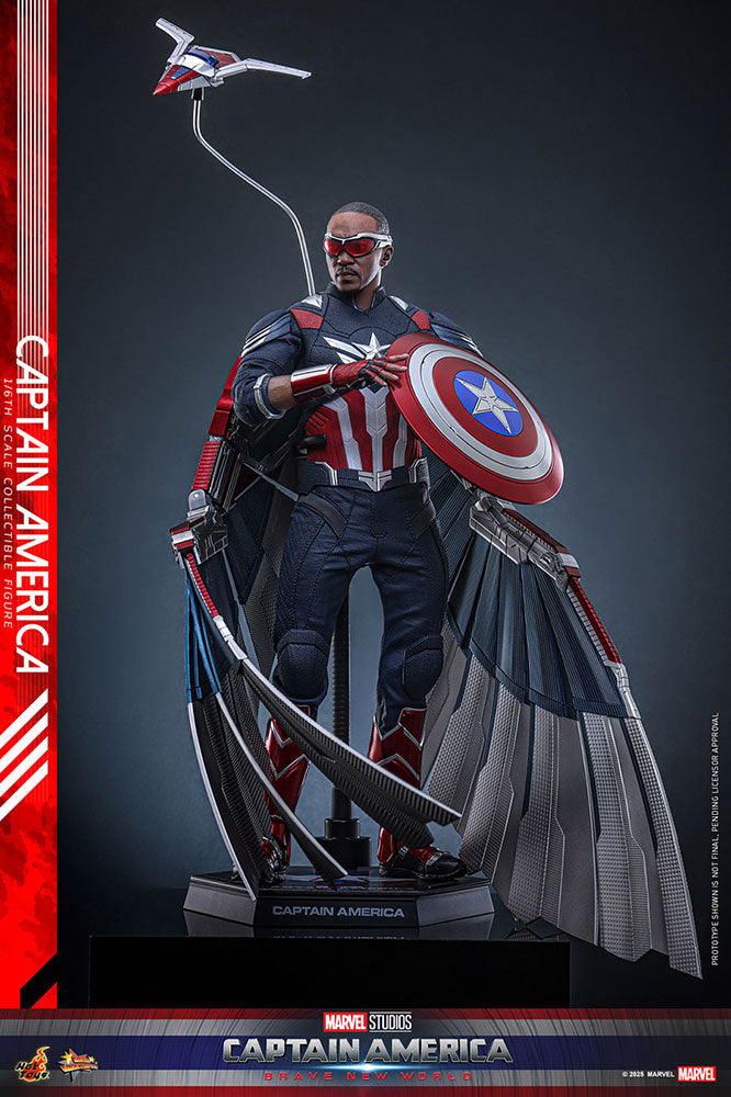 1/6 Movie Masterpiece - Fully Poseable Figure: Captain America: Brave New World - Captain America