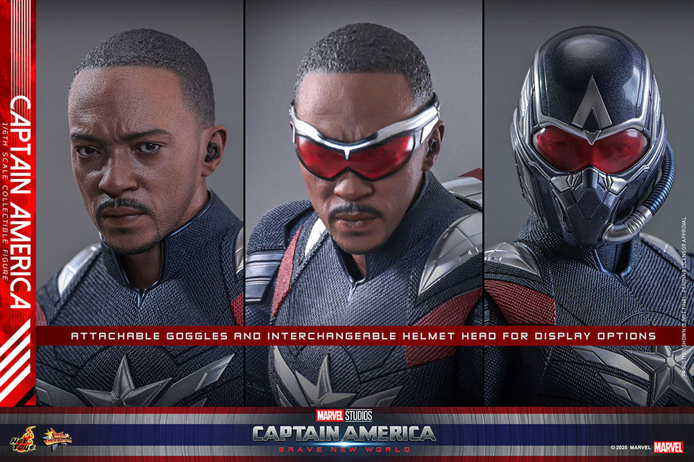 1/6 Movie Masterpiece - Fully Poseable Figure: Captain America: Brave New World - Captain America