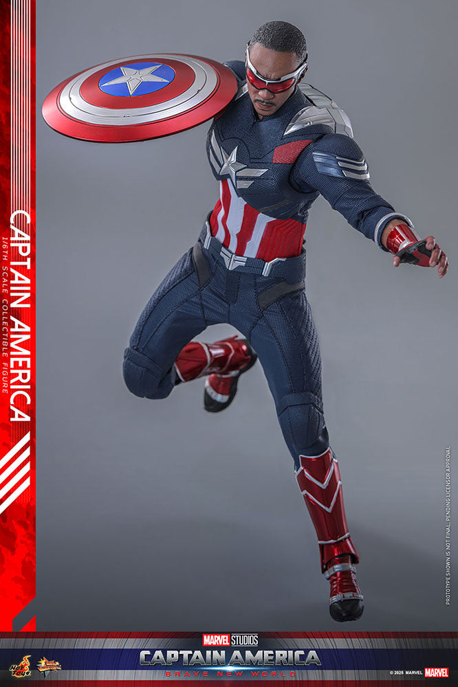 1/6 Movie Masterpiece - Fully Poseable Figure: Captain America: Brave New World - Captain America