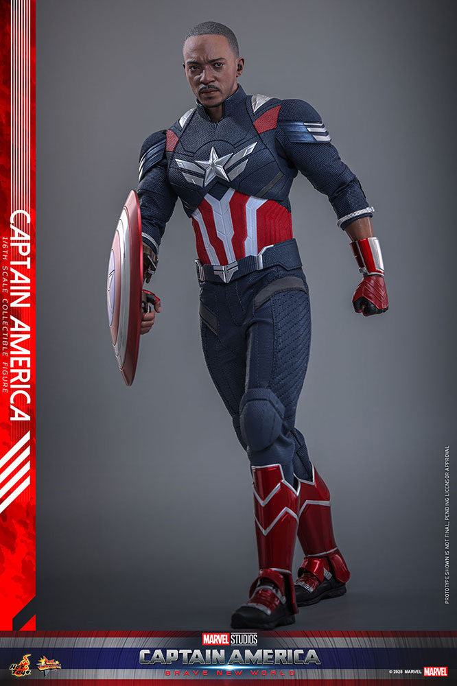 1/6 Movie Masterpiece - Fully Poseable Figure: Captain America: Brave New World - Captain America
