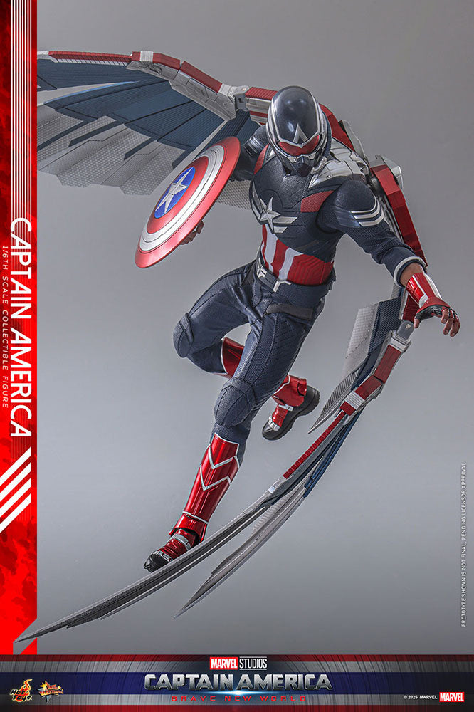 1/6 Movie Masterpiece - Fully Poseable Figure: Captain America: Brave New World - Captain America
