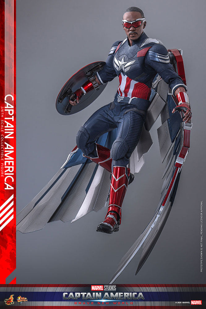 1/6 Movie Masterpiece - Fully Poseable Figure: Captain America: Brave New World - Captain America