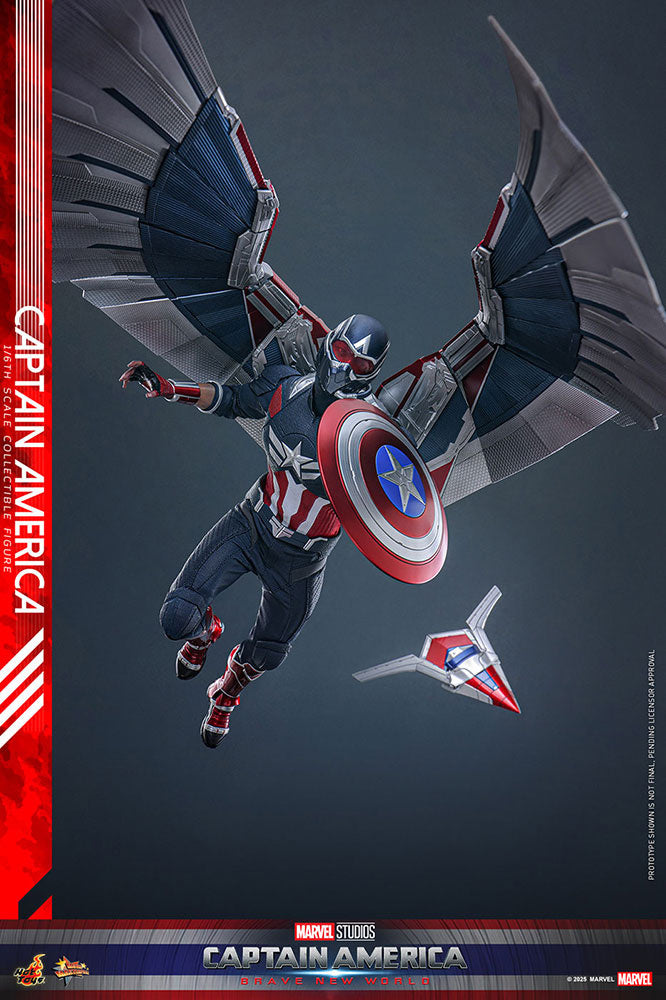 1/6 Movie Masterpiece - Fully Poseable Figure: Captain America: Brave New World - Captain America