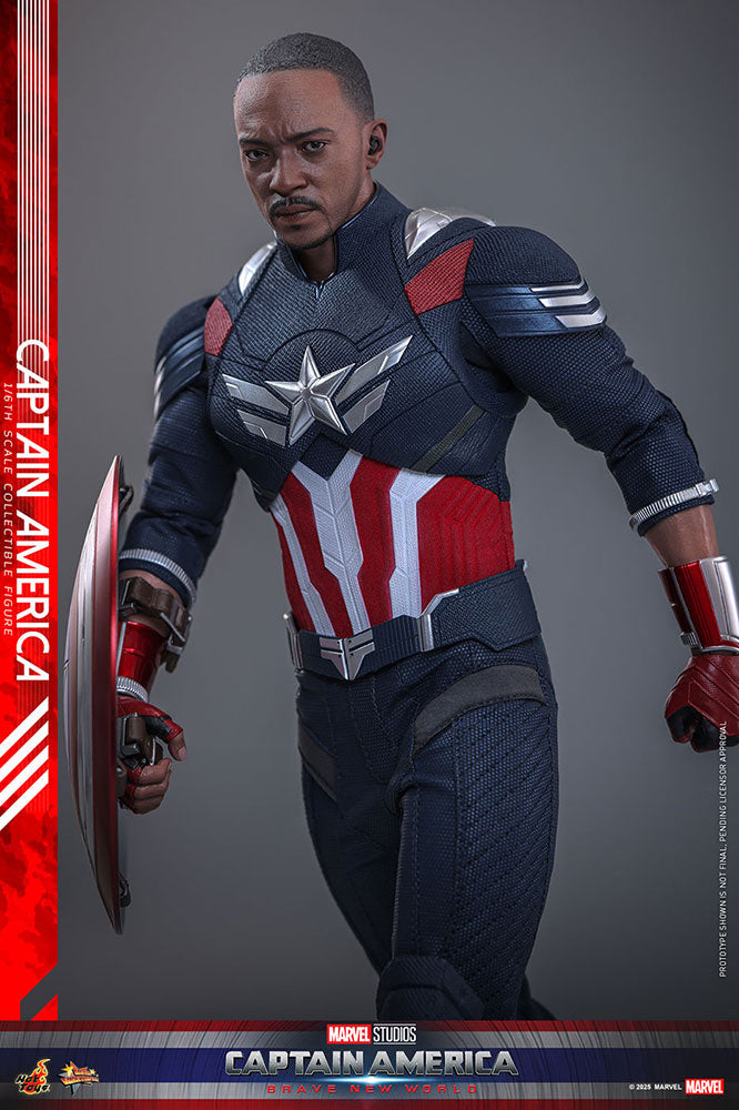 1/6 Movie Masterpiece - Fully Poseable Figure: Captain America: Brave New World - Captain America
