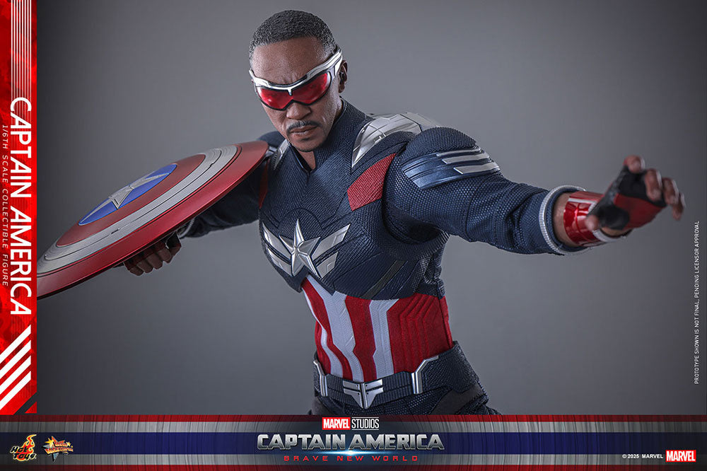 1/6 Movie Masterpiece - Fully Poseable Figure: Captain America: Brave New World - Captain America