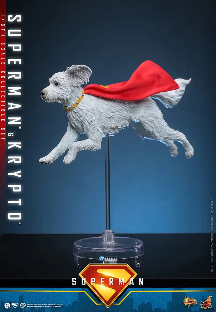 1/6 Movie Masterpiece - Fully Poseable Figure: Superman (2025) - Superman & Krypto