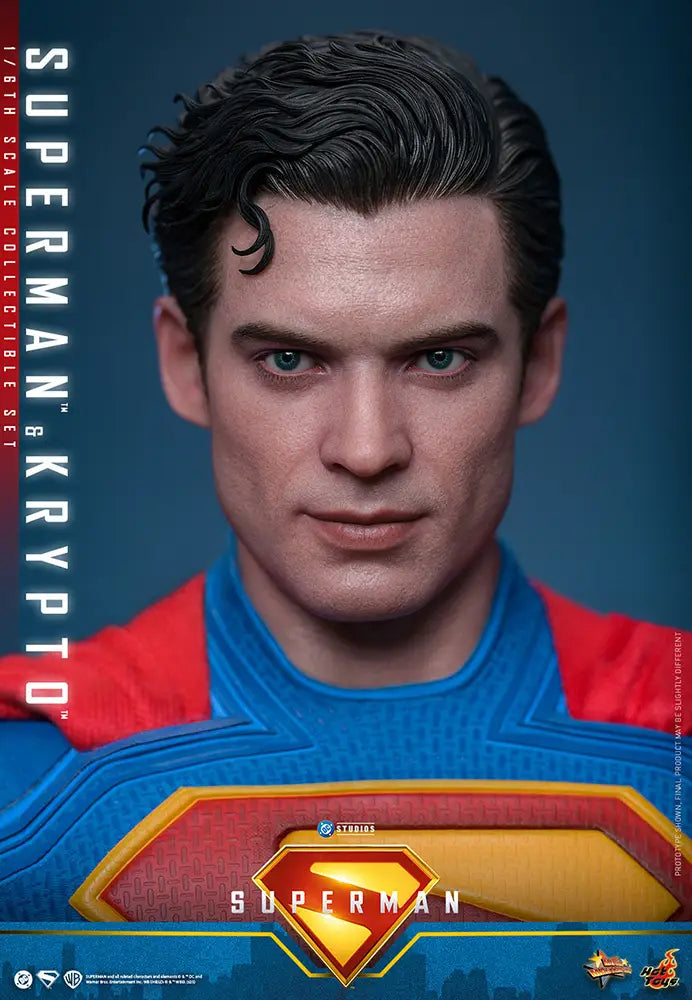 1/6 Movie Masterpiece - Fully Poseable Figure: Superman (2025) - Superman & Krypto