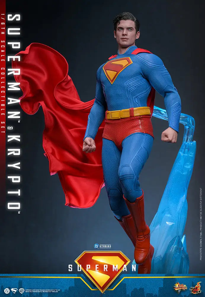 1/6 Movie Masterpiece - Fully Poseable Figure: Superman (2025) - Superman & Krypto