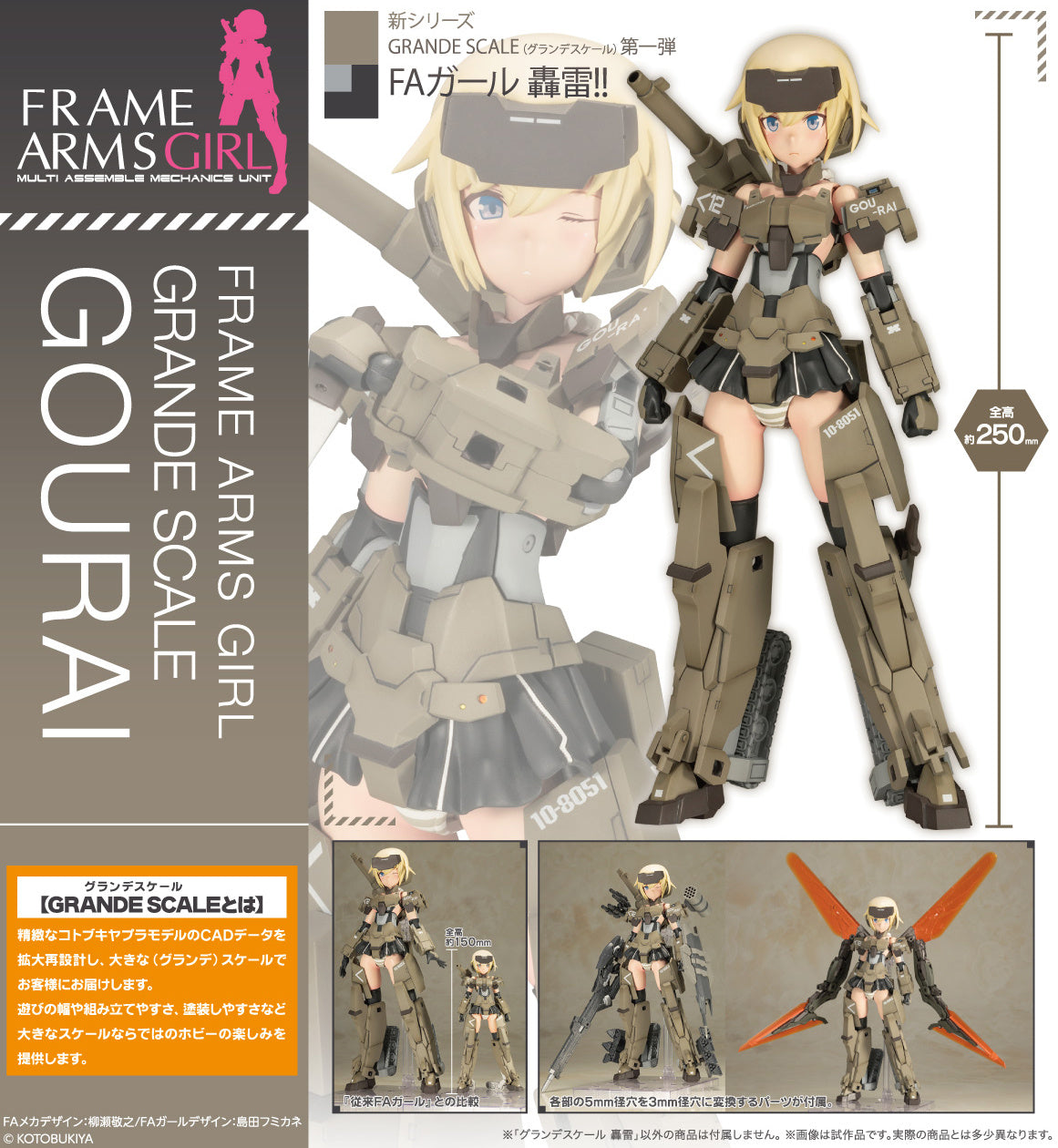 Frame Arms Girl Gourai (Grande Scale)