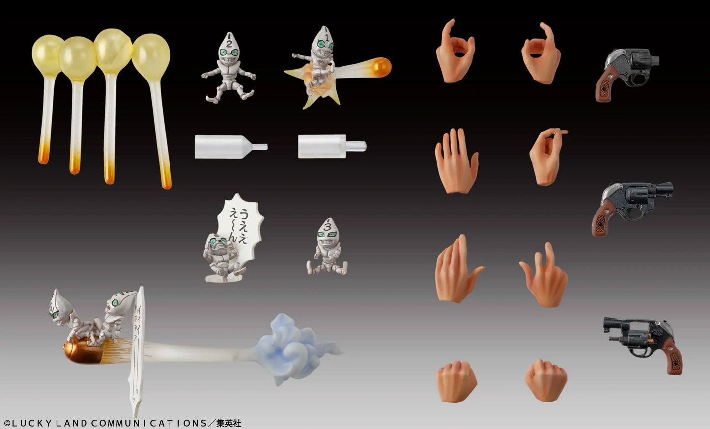 Super Action Statue: Guido Mista & Sex Pistols JoJo's Bizarre Adventure Part 5 (Reissue)