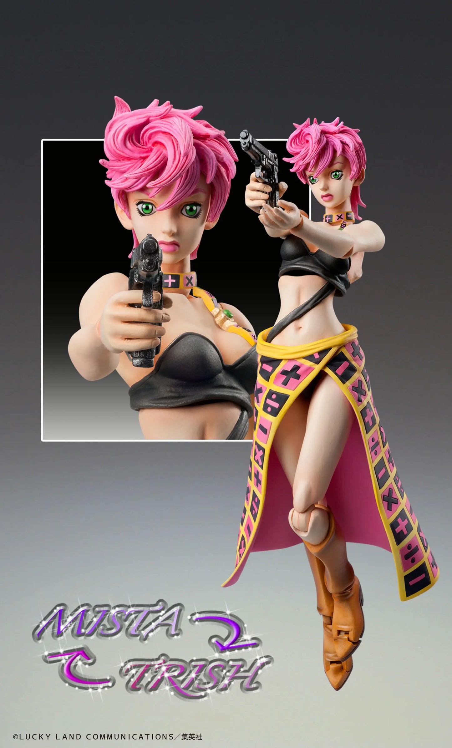 Super Action Statue: Trish Una JoJo's Bizarre Adventure Part 5 (Reissue)