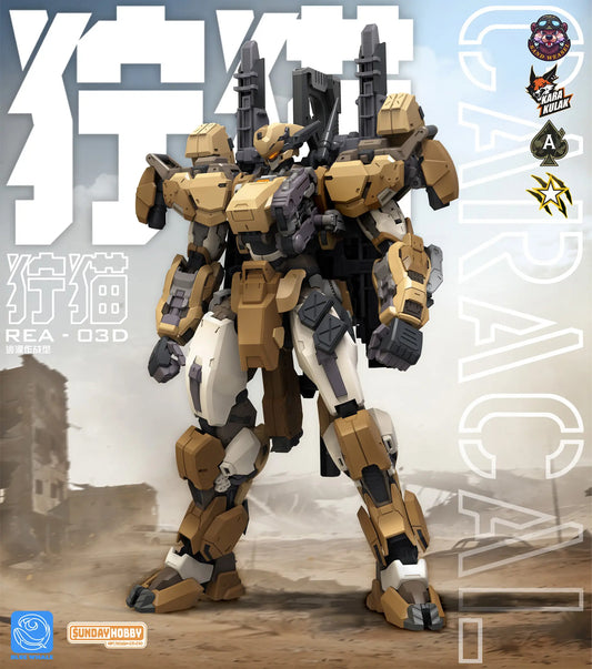 Blue Whale: REA-03D Caracal Plastic Model Kit