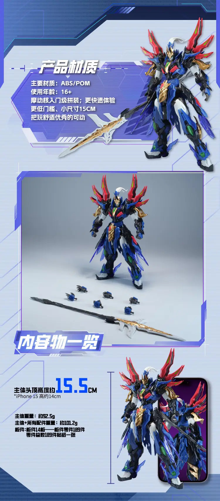 BV-XH01 Xiang Yu Plastic Model Kit