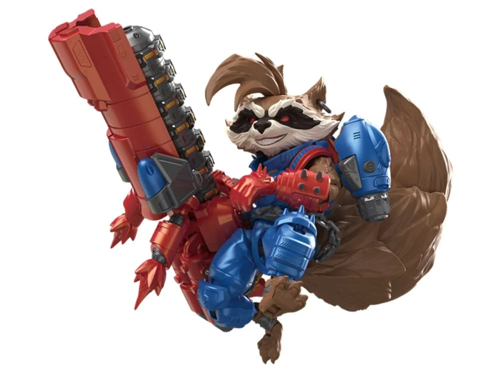 Marvel Rivals Rocket Raccoon Champion Class Blokees Model Kit