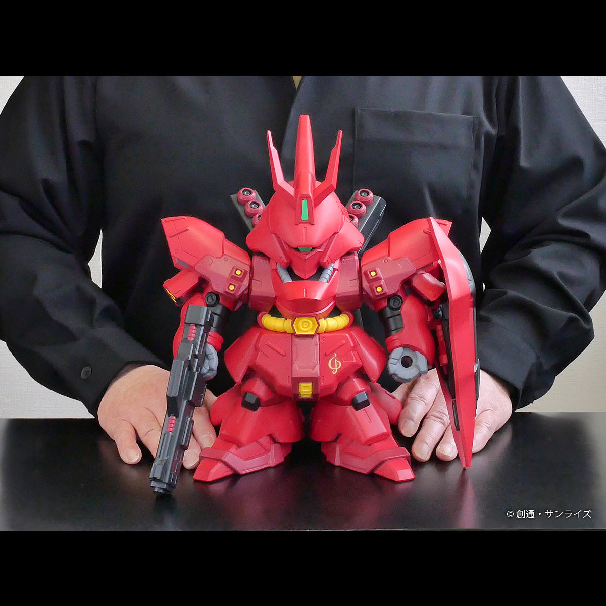 Jumbo Soft Vinyl Figure SD MSN-04 SD Sazabi