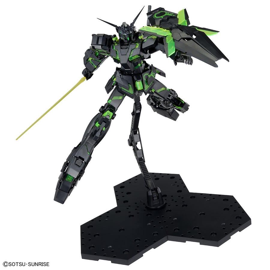 MG 1/100 Unicorn Gundam Recirculation Color Clear Neon Green Limited Kit